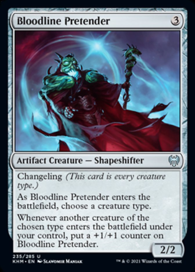 Bloodline Pretender [Kaldheim] [Foil]