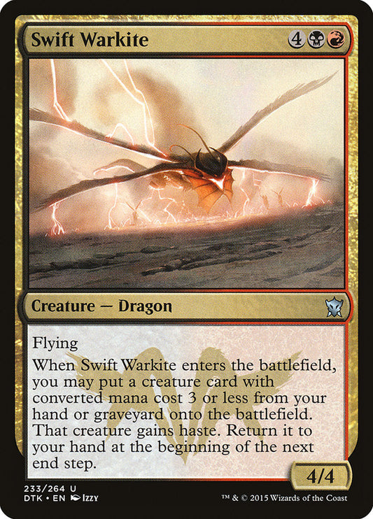 Swift Warkite [Dragons of Tarkir] [Foil]