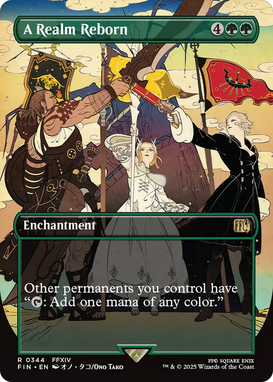 A Realm Reborn (Borderless) [FINAL FANTASY] [Foil]