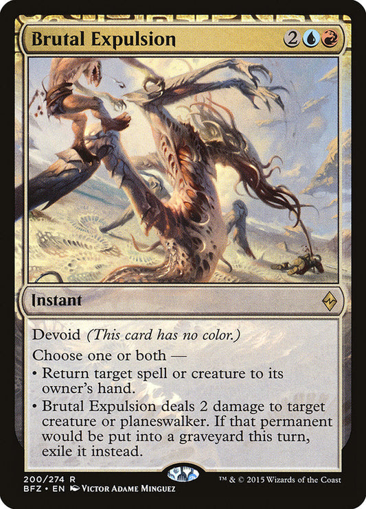 Brutal Expulsion [Battle for Zendikar] [Foil]