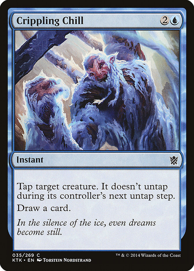 Crippling Chill [Khans of Tarkir] [Foil]