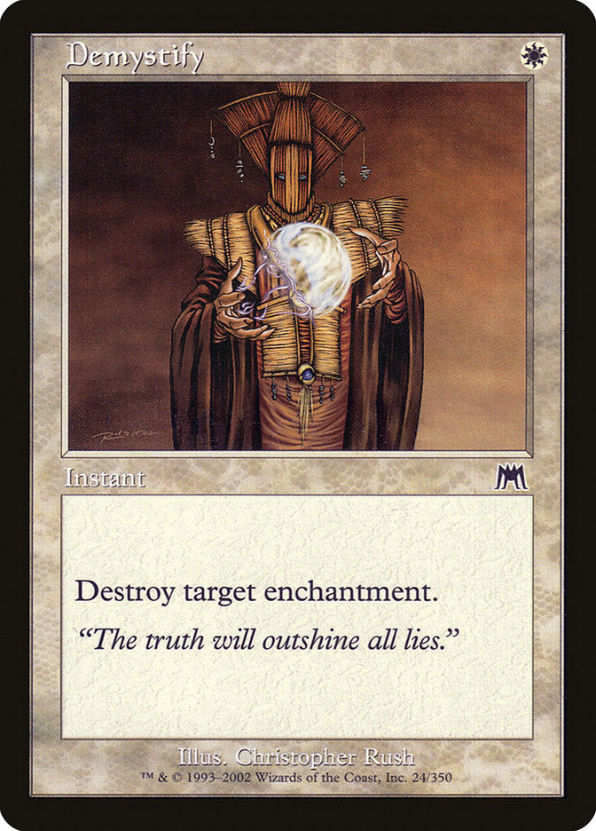 Demystify [Onslaught] [Foil]