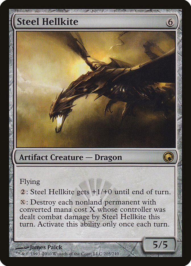 Steel Hellkite [Scars of Mirrodin] [Foil]