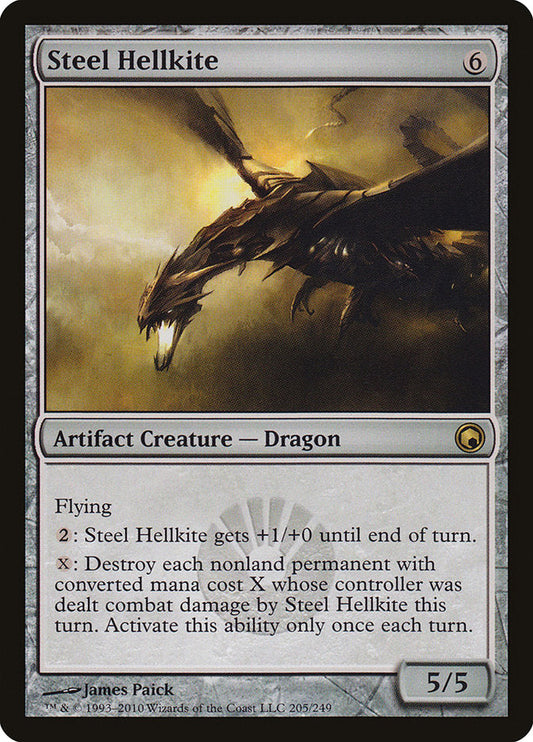 Steel Hellkite [Scars of Mirrodin] [Foil]