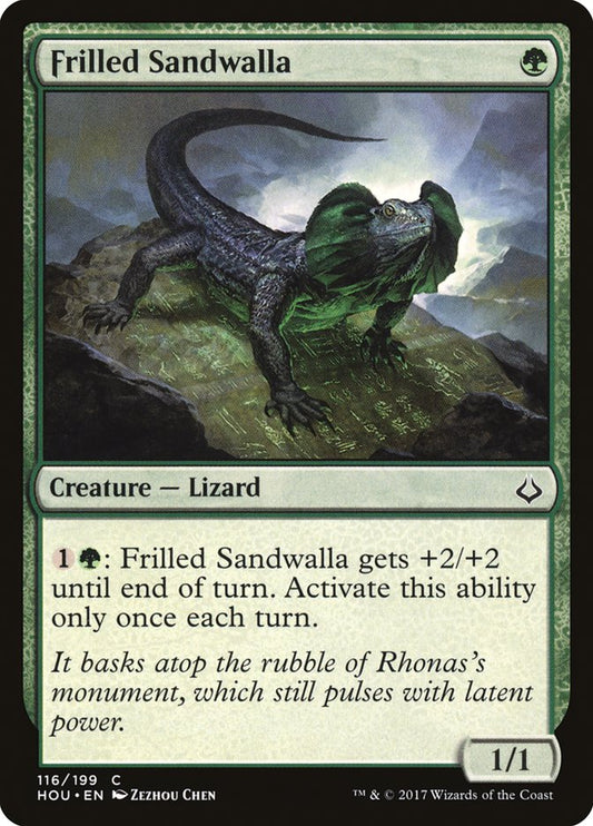 Frilled Sandwalla [Hour of Devastation] [Foil]