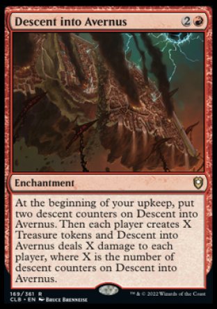 Descent into Avernus [Commander Legends: Battle for Baldur's Gate] [Foil]