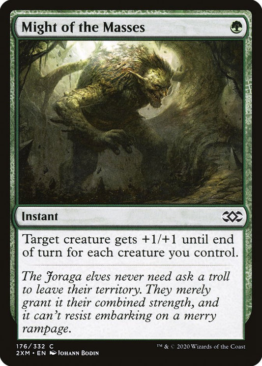 Might of the Masses [Double Masters] [Foil]