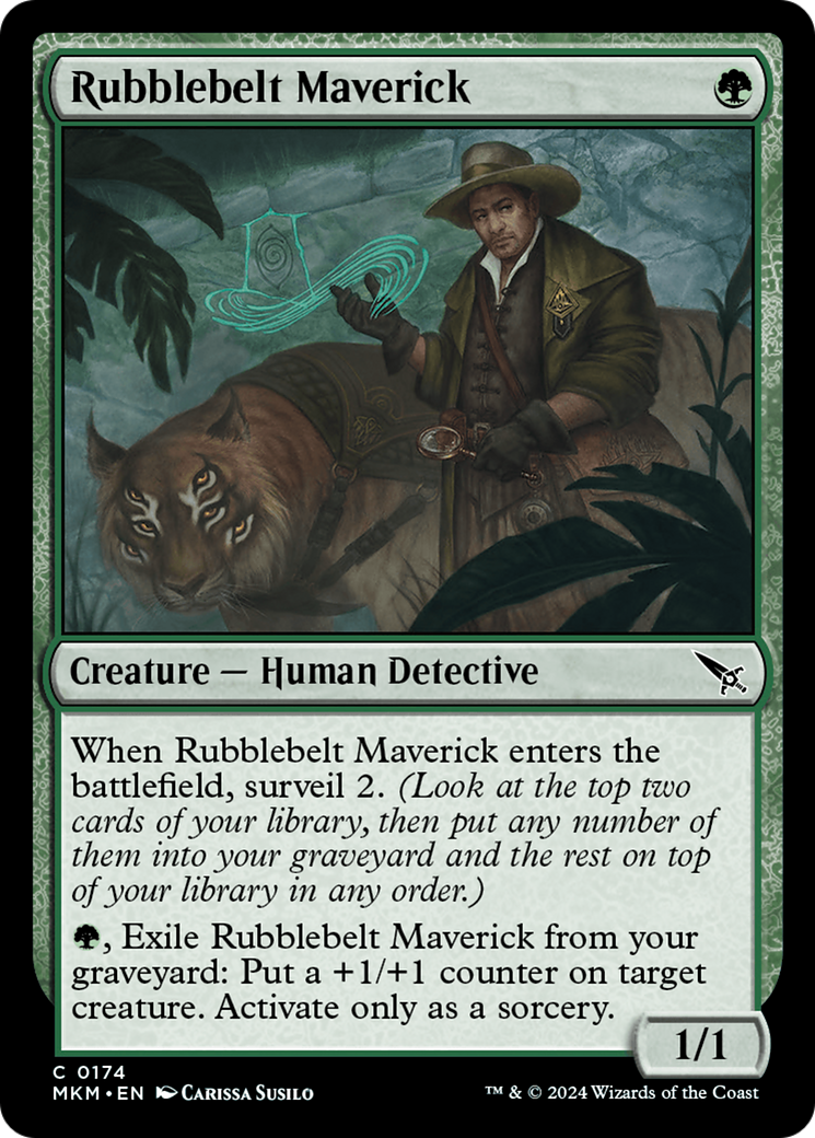 Rubblebelt Maverick [Murders at Karlov Manor] [Foil]