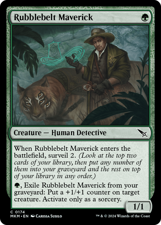 Rubblebelt Maverick [Murders at Karlov Manor] [Foil]