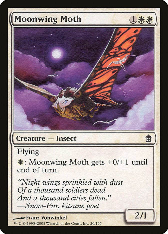 Moonwing Moth [Saviors of Kamigawa] [Foil]