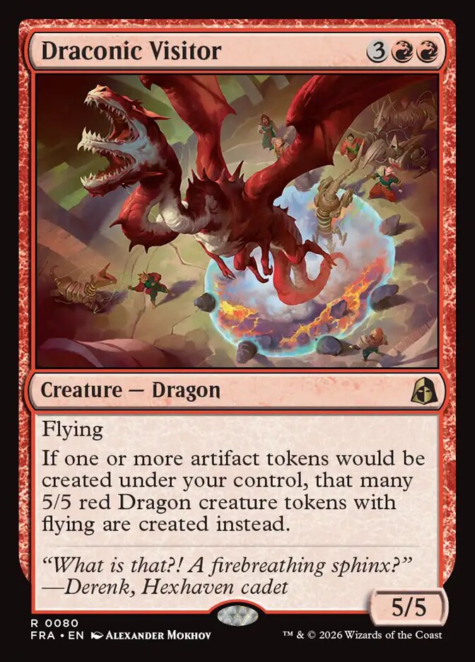 Draconic Visitor [Reality Fracture]