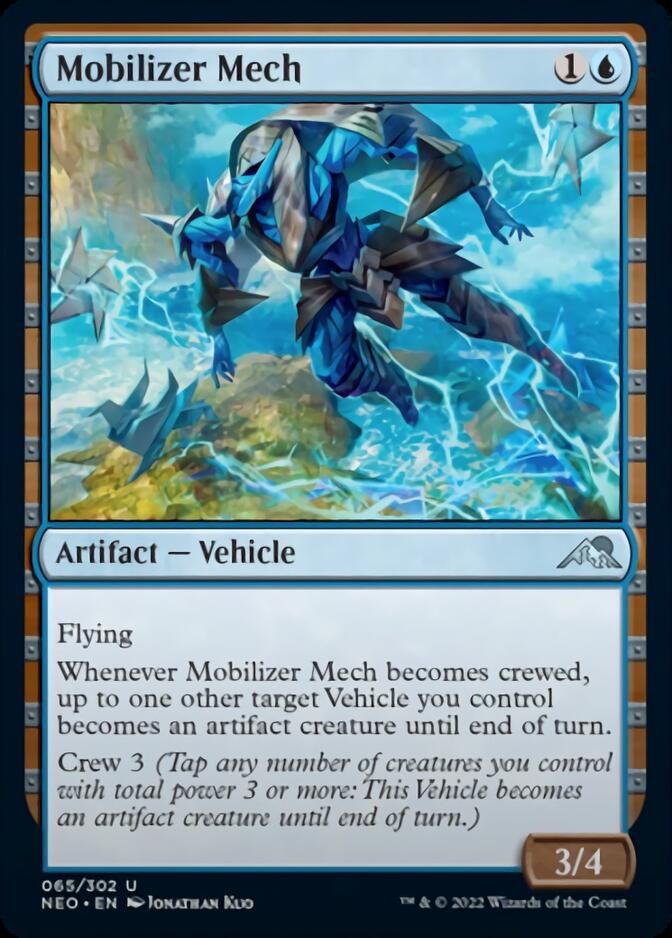Mobilizer Mech [Kamigawa: Neon Dynasty] [Foil]