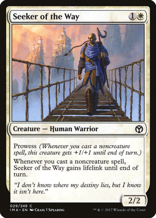 Seeker of the Way [Iconic Masters] [Foil]