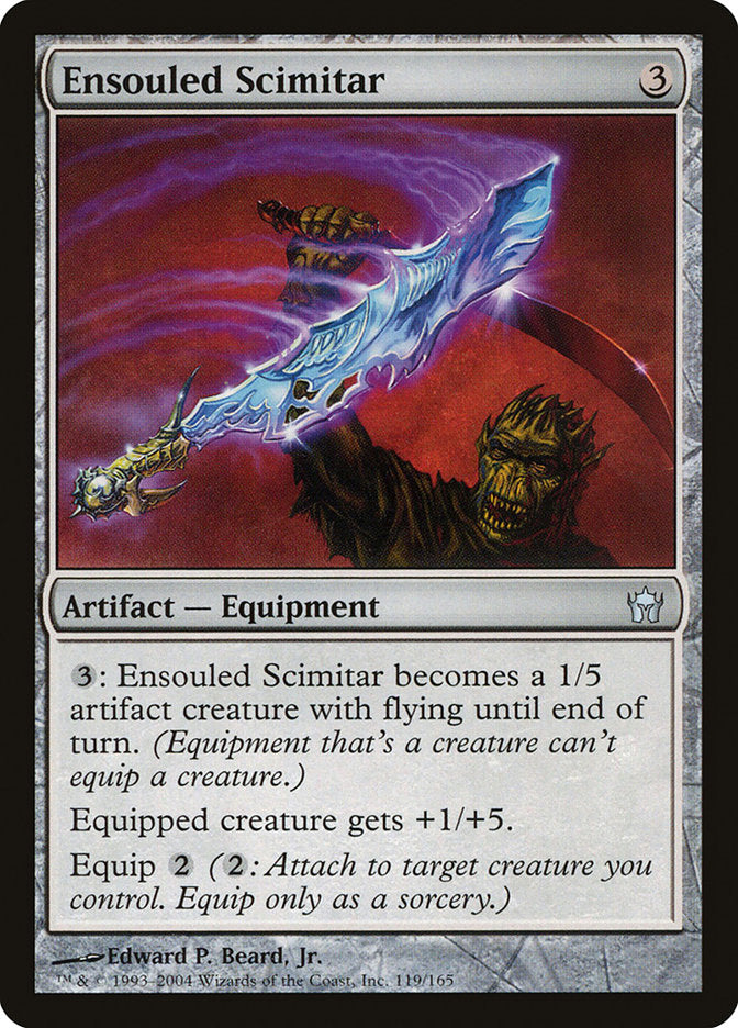 Ensouled Scimitar [Fifth Dawn] [Foil]