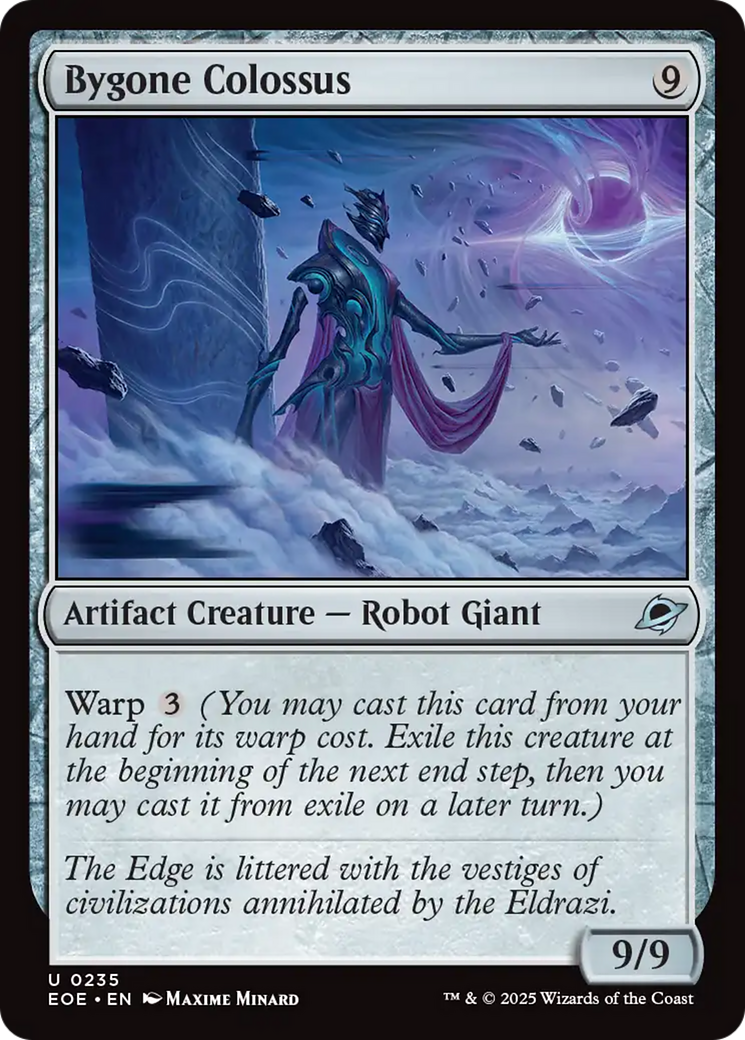 Bygone Colossus [Edge of Eternities] [Foil]