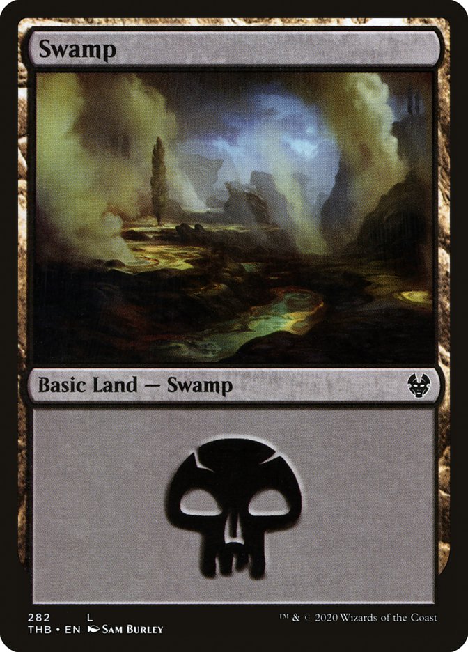 Swamp (282) [Theros Beyond Death] [Foil]