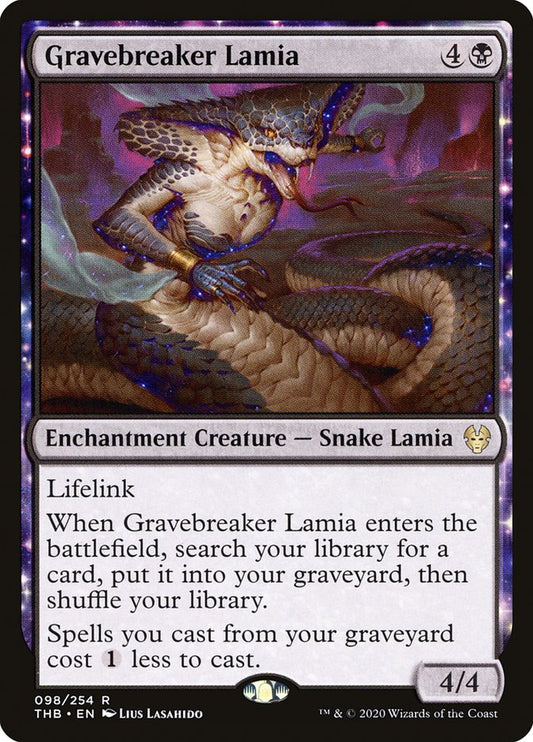 Gravebreaker Lamia [Theros Beyond Death] [Foil]