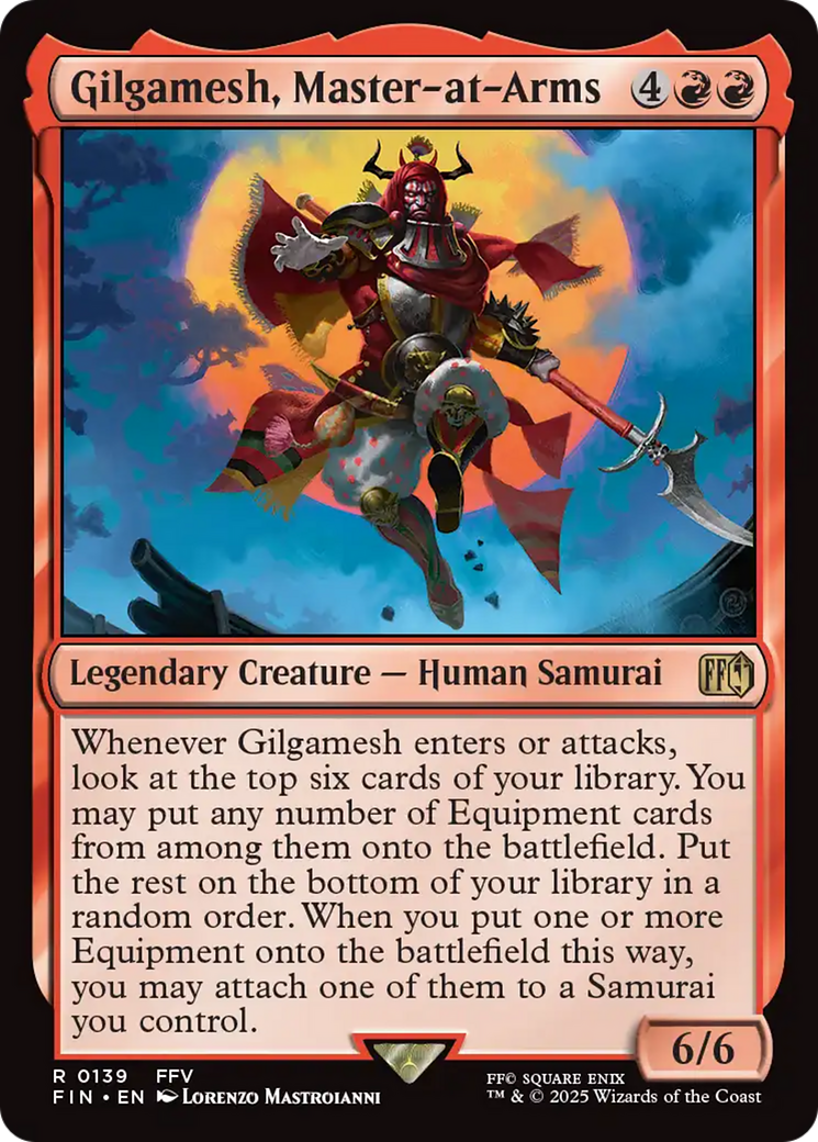 Gilgamesh, Master-at-Arms [FINAL FANTASY] [Foil]