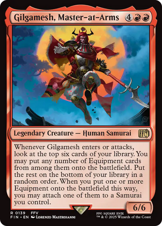Gilgamesh, Master-at-Arms [FINAL FANTASY] [Foil]