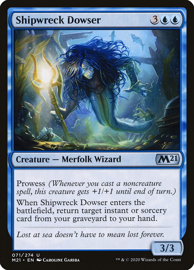 Shipwreck Dowser [Core Set 2021] [Foil]