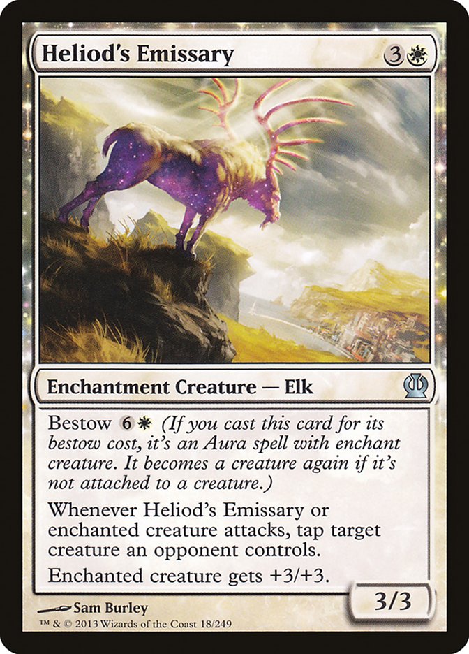 Heliod's Emissary [Theros] [Foil]