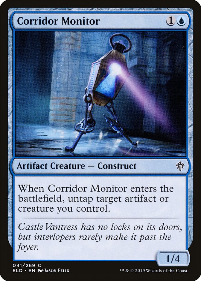 Corridor Monitor [Throne of Eldraine] [Foil]