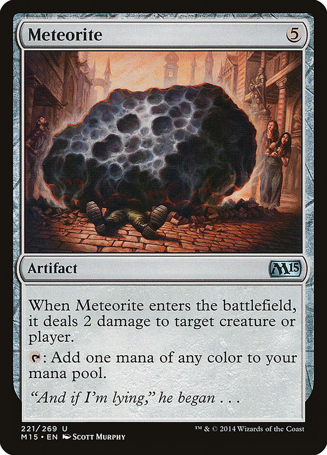Meteorite [Core Set 2015] [Foil]