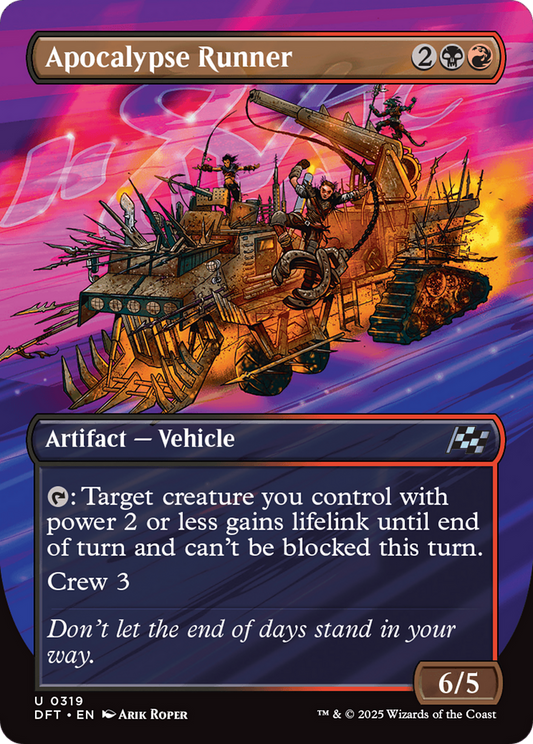Apocalypse Runner (Borderless) [Aetherdrift] [Foil]