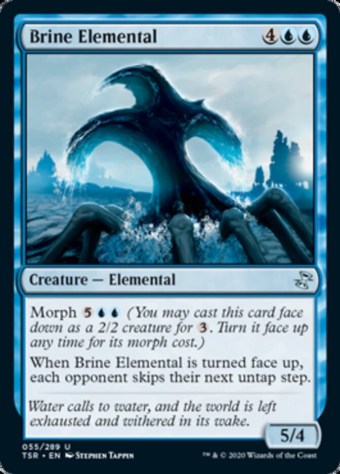 Brine Elemental [Time Spiral Remastered] [Foil]