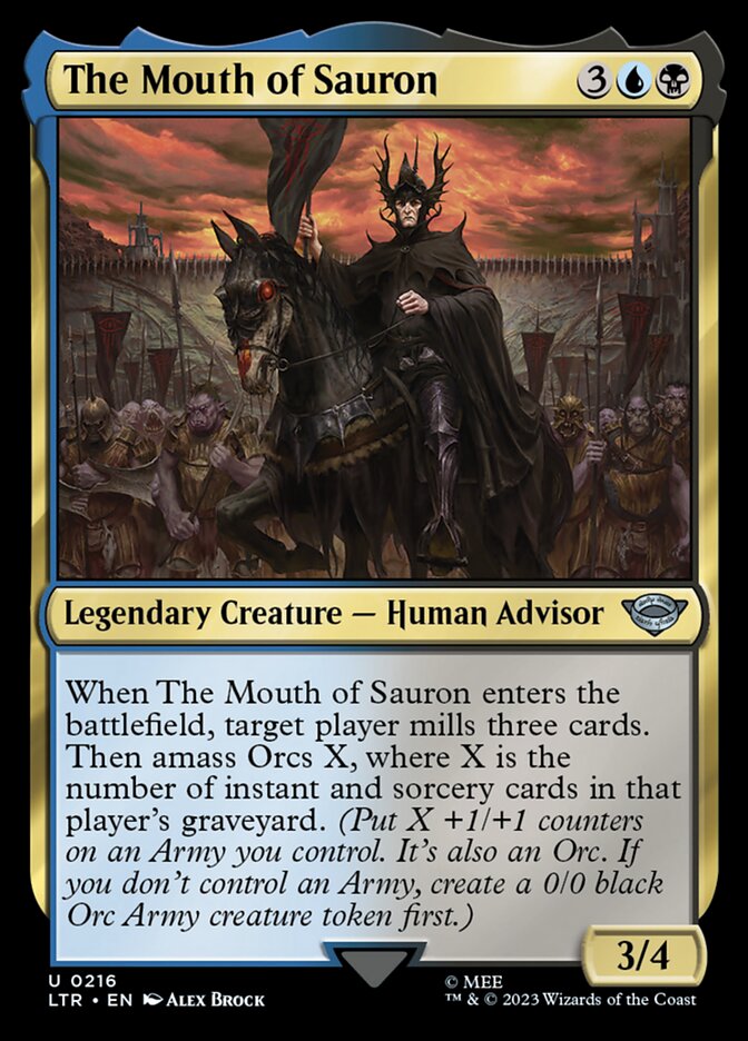 The Mouth of Sauron [The Lord of the Rings: Tales of Middle-Earth] [Foil]