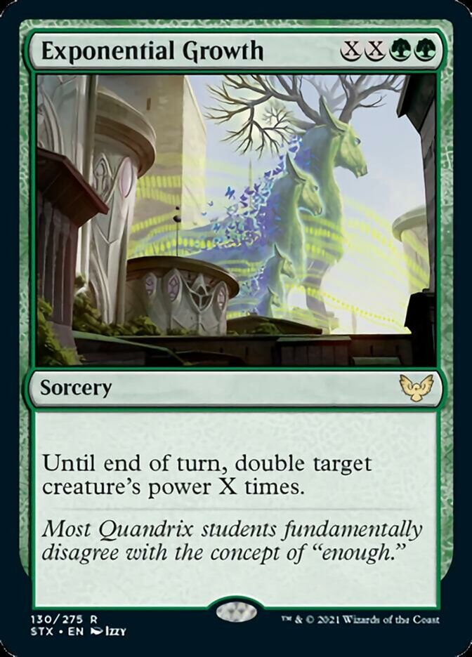 Exponential Growth [Strixhaven: School of Mages] [Foil]