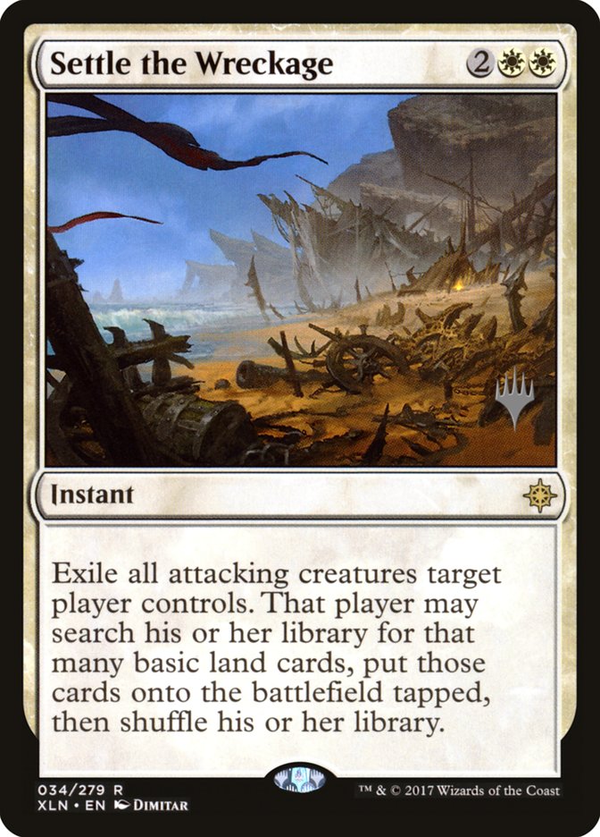 Settle the Wreckage (Promo Pack) [Ixalan Promos] [Foil]