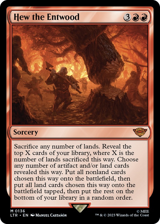 Hew the Entwood [The Lord of the Rings: Tales of Middle-Earth] [Foil]