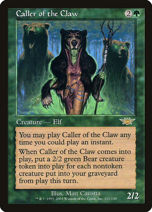 Caller of the Claw [Legions] [Foil]