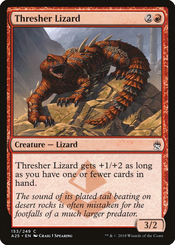 Thresher Lizard [Masters 25] [Foil]