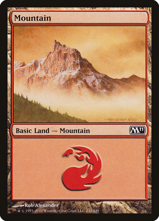 Mountain (242) [Core Set 2011]
