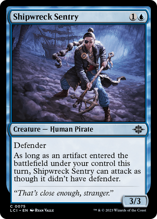 Shipwreck Sentry [The Lost Caverns of Ixalan] [Foil]