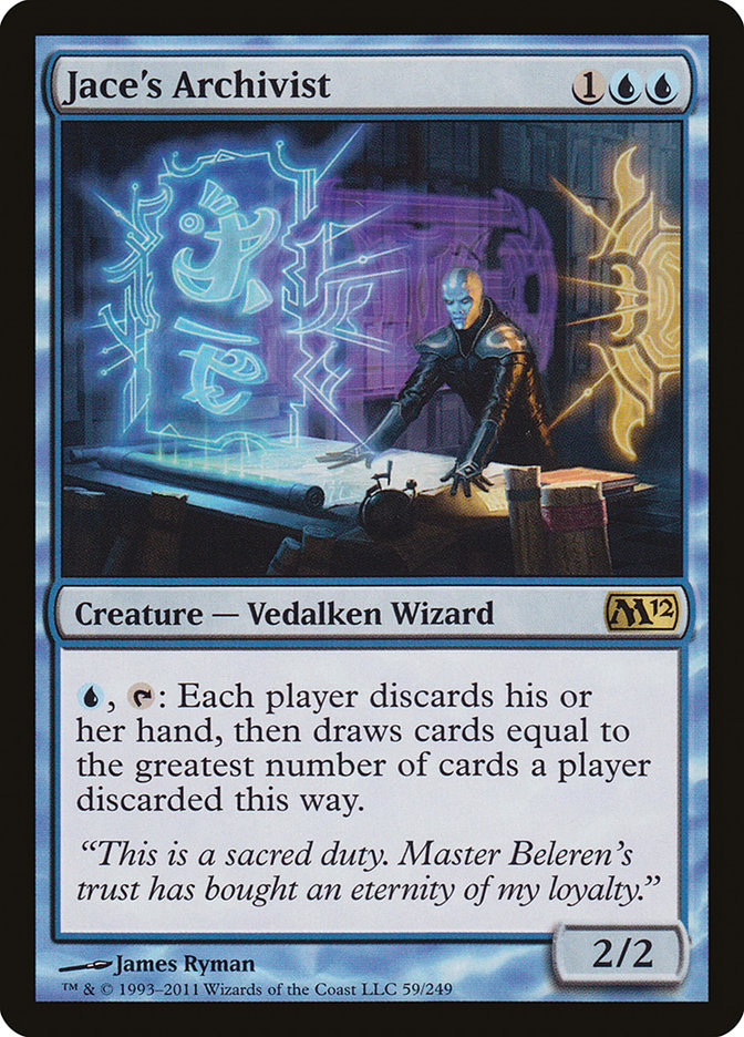 Jace's Archivist [Core Set 2012]