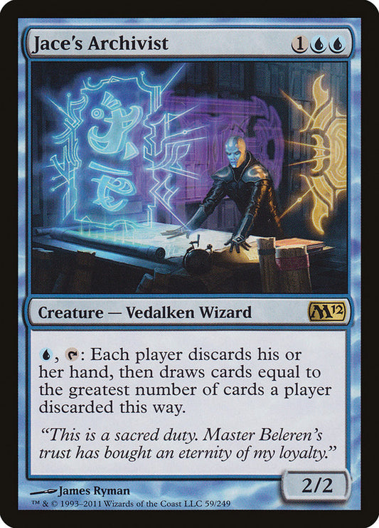 Jace's Archivist [Core Set 2012]