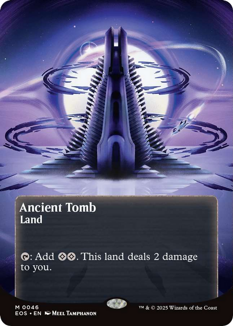 Ancient Tomb (0046) (Borderless) [Edge of Eternities: Stellar Sights] [Foil]