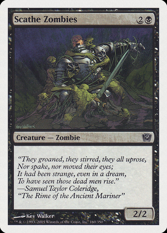 Scathe Zombies [Ninth Edition] [Foil]