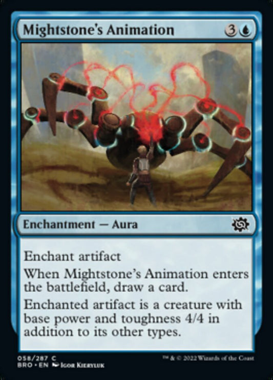 Mightstone's Animation [The Brothers' War] [Foil]