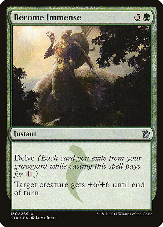 Become Immense [Khans of Tarkir] [Foil]