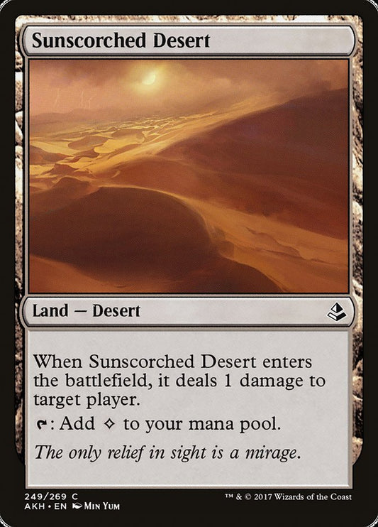 Sunscorched Desert [Amonkhet] [Foil]