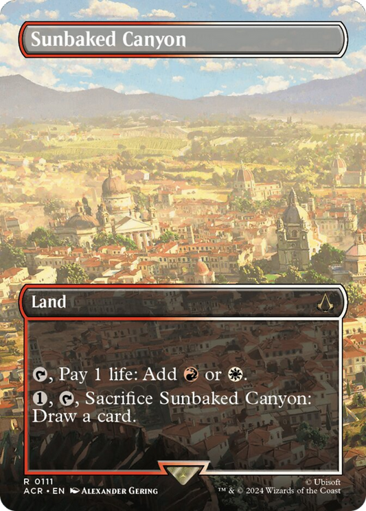 Sunbaked Canyon (Borderless) [Assassin's Creed] [Foil]