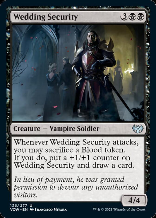Wedding Security [Innistrad: Crimson Vow] [Foil]