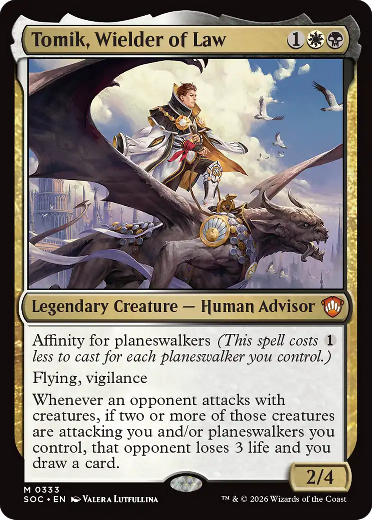 Tomik, Wielder of Law [Secrets of Strixhaven Commander] [Foil]