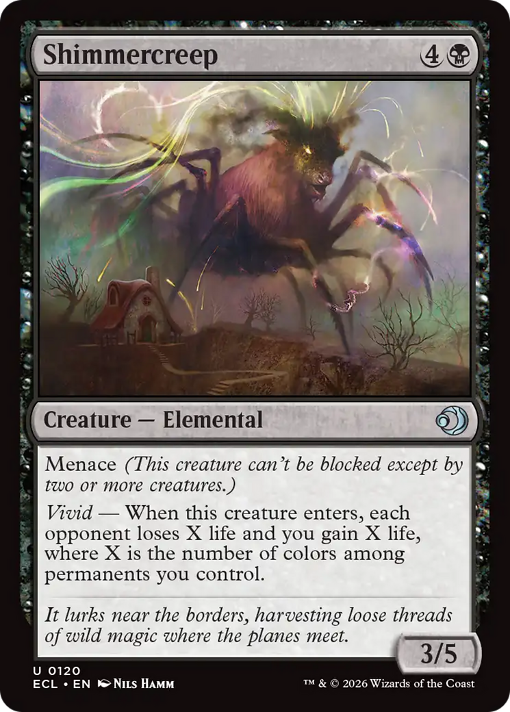 Shimmercreep [Lorwyn Eclipsed] [Foil]
