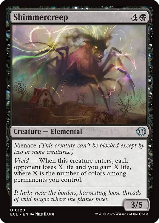 Shimmercreep [Lorwyn Eclipsed] [Foil]