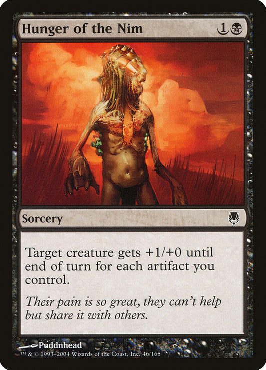 Hunger of the Nim [Darksteel] [Foil]